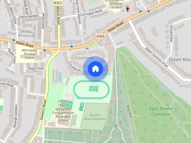Carisbrooke House, Courtlands, Sheen Road, Richmond, TW10