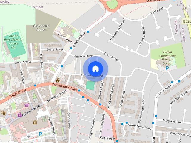 Carlton Street, Prescot, Merseyside, L34