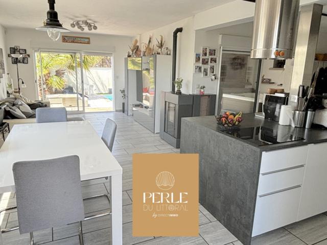CARNON PLAGE VILLA F4 AVEC GARAGE + F2 INDEPENDANT