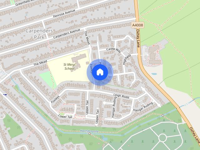 Carpenders Park,WD19 5DY, Bushey, Carpenders Park, WD19