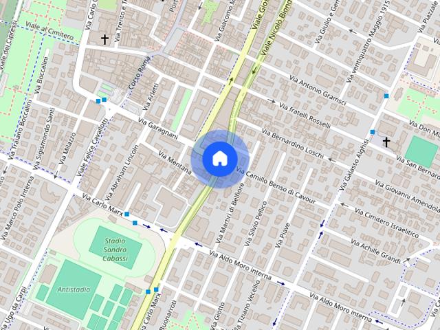 Carpi centro nuovo mini appartamento da subito