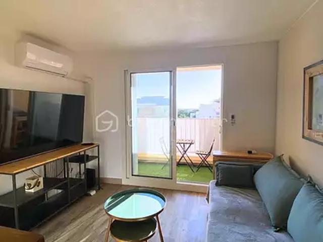 Carqueiranne 83320 Achat / Vente appartement 2 pièces t2 terrasse