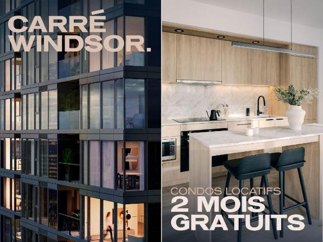 Carré Windsor 0702 Apartment for Rent