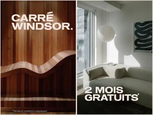 Carré Windsor | 1114 Saint Antoine West, Montreal · 2 ch