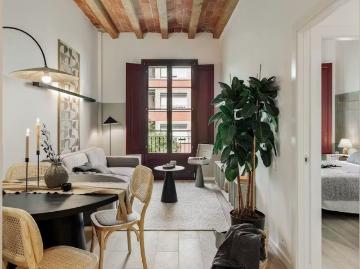 Sant Antoni, Barcelona, Lateral Gran Via de les Corts Catalanes, L'Antiga Esquerra de l'Eixample, Barcelona, Barcelona, Cataluña, Cataluña