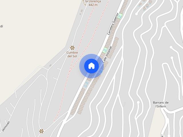 Carretera Superior, El Poble Nou de Benitatxell