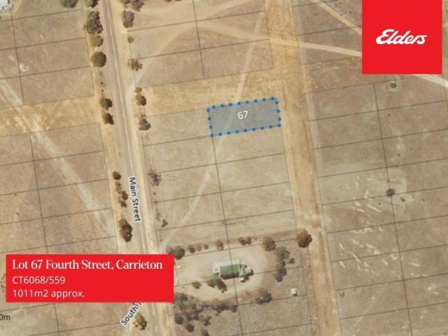 CARRIETON VACANT BLOCK FOR AUCTION LOT 67 Under Section 184 of the Local Government Act 1999
