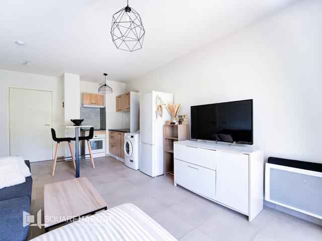 Carros:les plans appartement 2 pièces en rez de jardin 2 pl. 40m² Carros