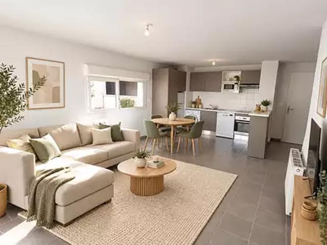 Castanet Tolosan 31320 Achat / Vente appartement 3 pièces t3 terrasse parking