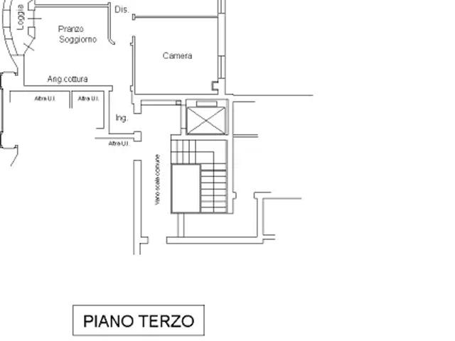 Castelfranco con due camere da letto e balcone