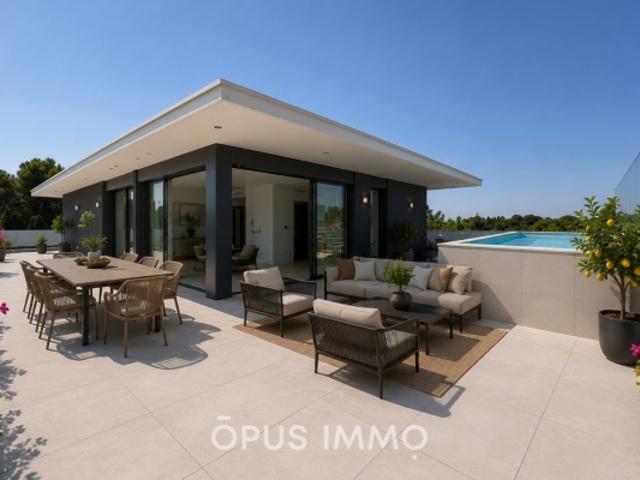 CASTELNAU LE LEZ – UN ROOFTOP D'EXCEPTION AVEC PISCINE PRIVATIVE