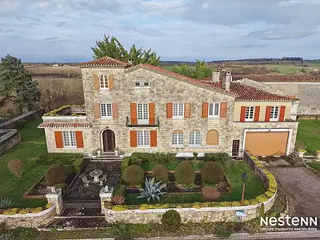 Castelnau sur l'Auvignon 32100 Achat / Vente maison 10 pièces t10