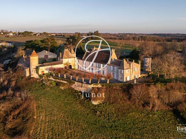 Castillon La Bataille Gironde Château XIVe siècle Ismh – Dom. 823m² Castillon la Bataille