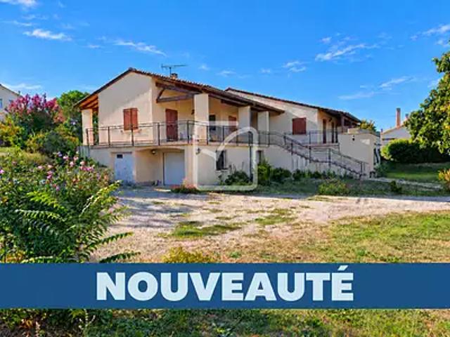 Castillonnès 47330 Achat / Vente maison 6 pièces t6 jardin terrasse