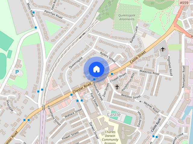 Castle Court, Northwich, CW8
