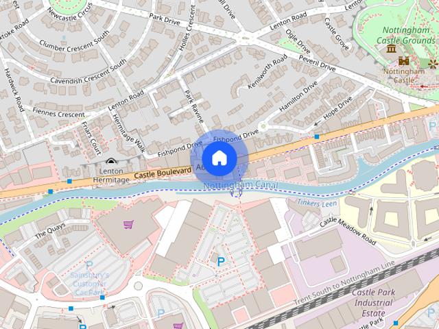 Castle Boulevard, Nottingham, Nottinghamshire, NG7