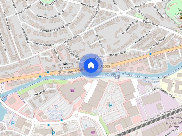 Castle Boulevard, Nottingham, Nottinghamshire, NG7