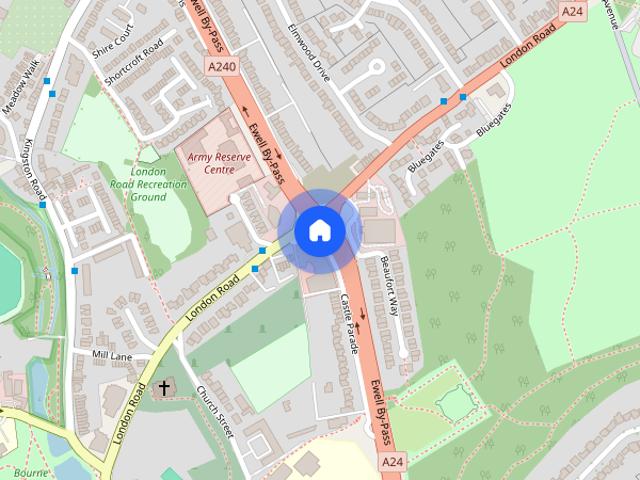 Castle Parade, Ewell KT17