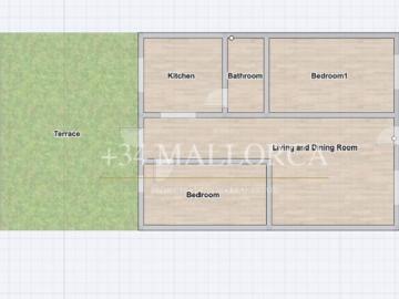 Casa Mallorquina de techo libre en MOLINAR