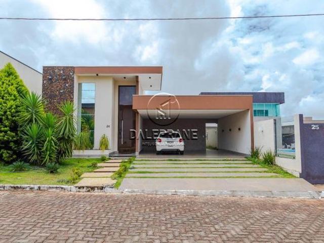CASA MODERNA COM PISCINA — 3 SUÍTE – CONDOMÍNIO FECHADO | PONTE ALTA NORTE – GAMA