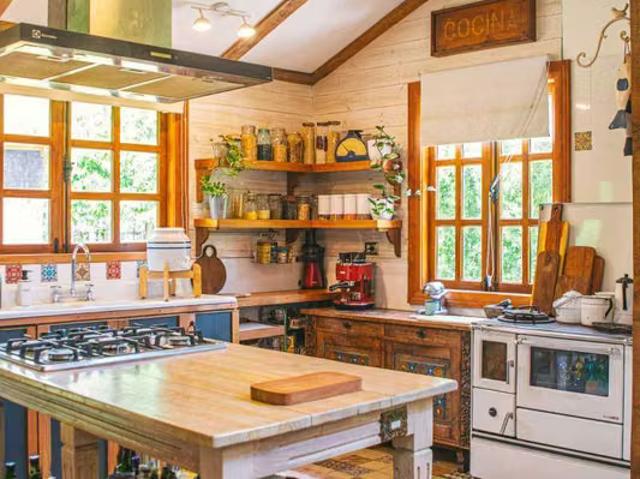 Casa Moderna con Patio Amplio 1681 | Dormitorios por 9400.00 en Pucón