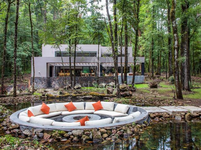 CASA MODERNA EN RENTA CON ENTORNO BOSCOSO