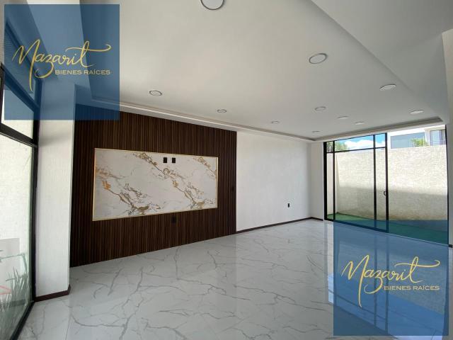 Casa Moderna en Residencial Cerrado | 3 Rec?maras, P?del, P?rgola y Asador en Tlaxcala