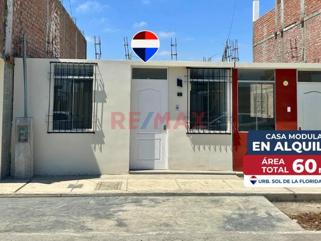Casa Módulo En Alquiler La Florida Subtanjalla Ica