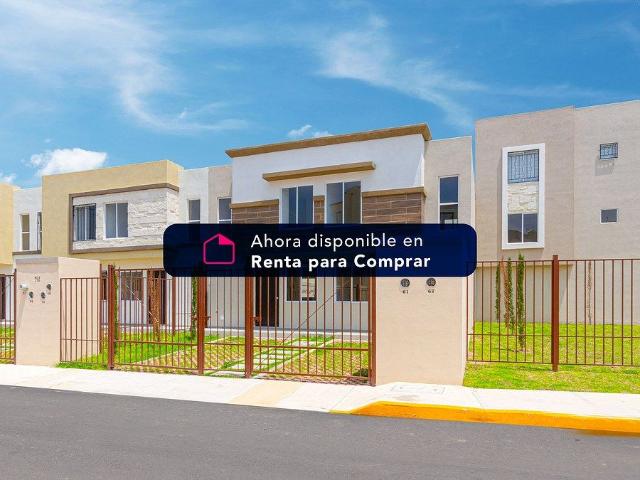 Casa Nueva de 2 Recámaras y Medio Baño en Renta con Opción a Compra en Tecámac