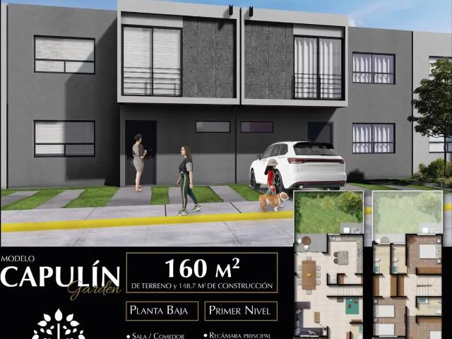 Casa nueva en comunidad cerrada de Calimaya con descuento
