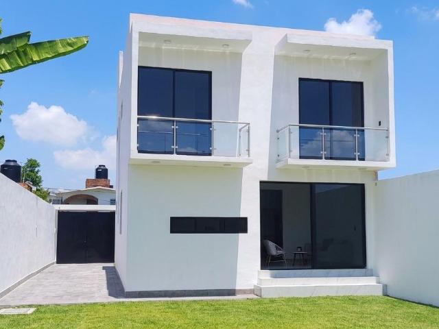 Casa nueva en Fraccionamiento a 8 min de Cuautla Mor. Con acceso controlado y seguridad!