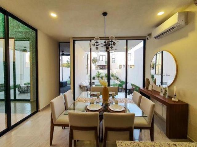 CASA EN VENTA EN CONKAL MERIDA YUCATAN DENTRO RESIDENCIAL