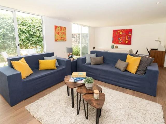 Casa nueva en venta en condominio moderno en San Pedro Mártir, Tlalpan, CDMX
