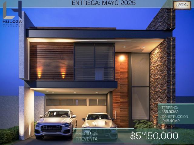 CASA NUEVA EN VENTA EN LOMAS PUNTA DEL ESTE LE?N GTO