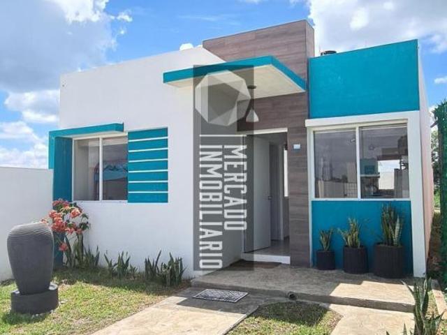 Casa nueva en venta en residencial con alberca compartida a 10 min de tabasco 2000
