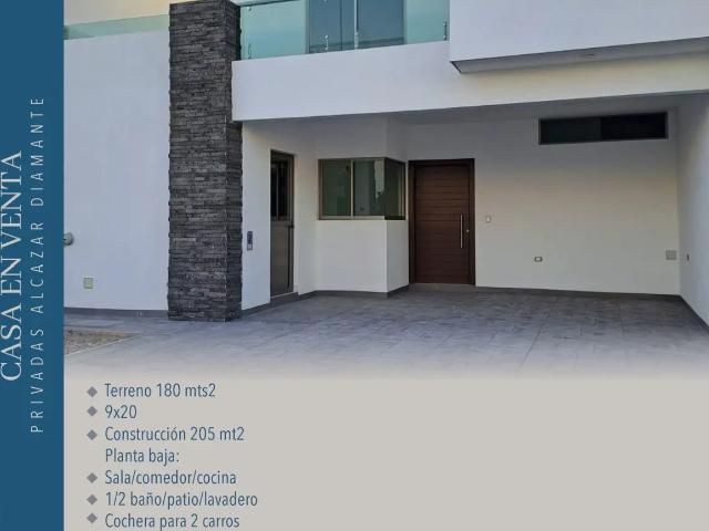CASA NUEVA EN VENTA PRIVADAS ALCAZAR DIAMANTE