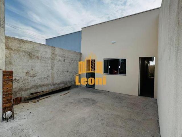 Casa nova com excelente preço no Jardim Almeida