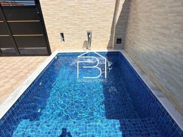 Casa Nova Com Piscina na Praia de Mongaguá $384Mil Use Seu FGTS 13981742222
