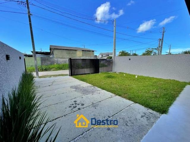 Casa nova com terreno amplo. Baln. Canoas, Pontal do Paraná/PR