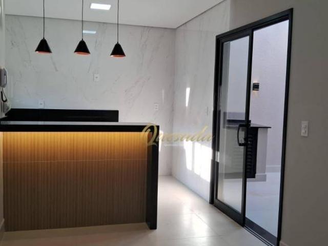 Casa nova à venda, 3 quartos, 1 suíte, espaço gourmet, Jardim Nova Veneza, Indaiatuba