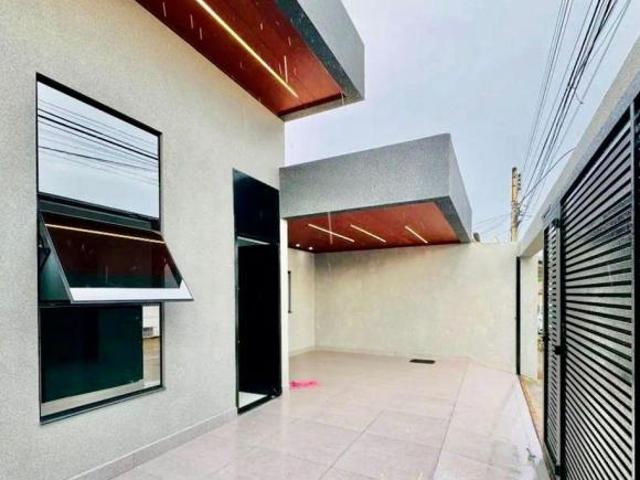 Casa nova e moderna de 3 quartos, 1 suíte, alto padrão, QNP 20