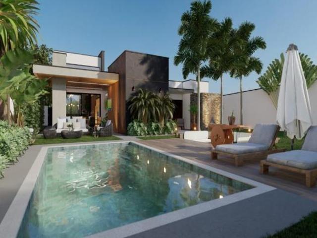Casa nova térrea no Condomínio Equilibrium em Atibaia SP, com 4 suítes, piscina e área gourmet