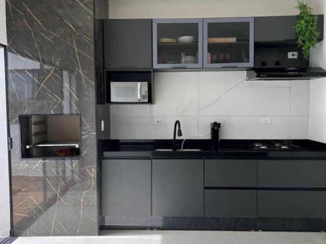 Casa nova térrea a venda 3 quartos 1 suíte AU 145m² Condomínio Phytus Itupeva Sp