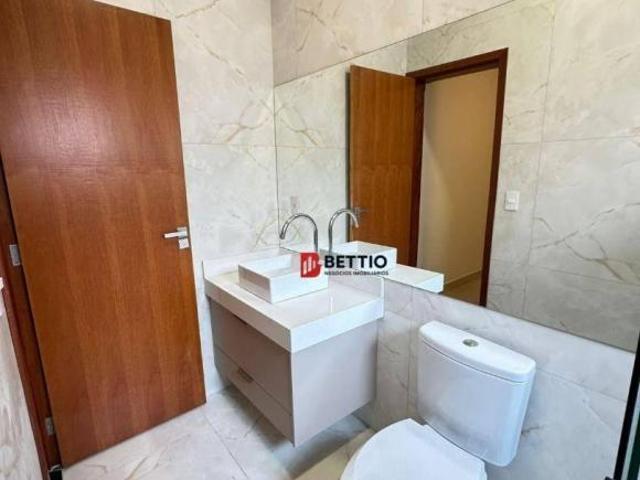 Casa nova térrea, quintal com gramado, 3 quartos, no Condomínio Gran Reserve, Indaiatuba SP