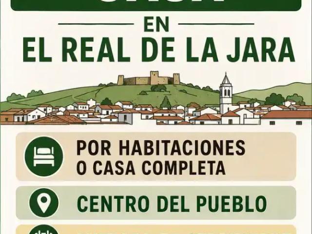 Casa o chalet de alquiler en Calle Real, 3, El Real de la Jara, Sevilla