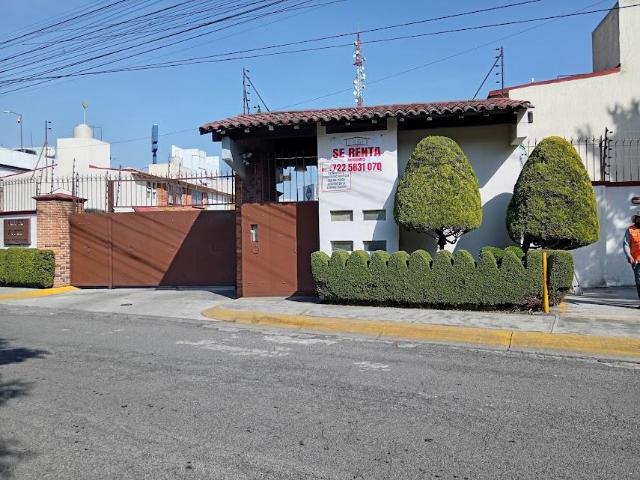 CASA A MUEBLADA EN RENTA COL CIENTIFICOS, TOLUCA