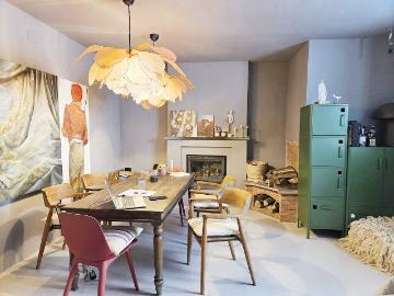 Casa a schiera toscana, 4 camere da letto, 2 bagni, giardino. 160m² Lajatico