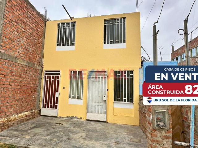 Casa A Precio De Ocasión | Sol De La Florida Vi Etapa | Subtanjalla Ica