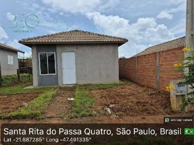 Casa à venda, 46 m² por R$ 105.481,84 JARDIM RECANTO DOS PASSAROS Santa Rita do Passa Quatro/SP