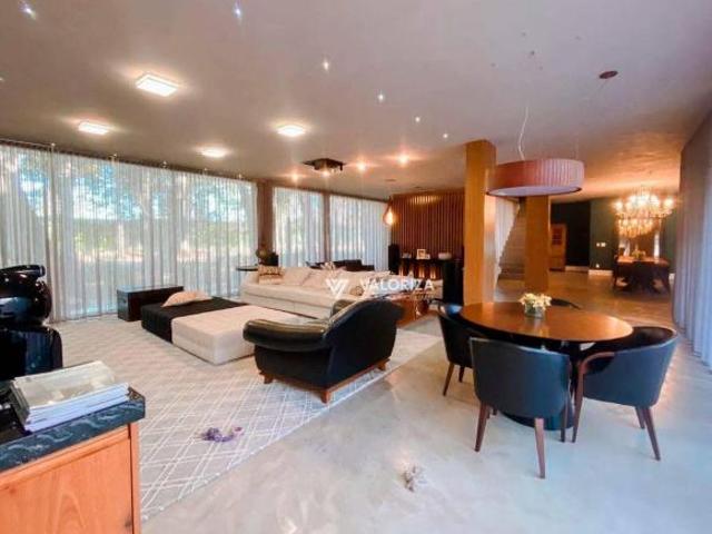 Casa com 4 quartos à venda, 530 m² por R$ 6.355.000 Lago Azul Condomínio e Golfe Clube Araçoiaba